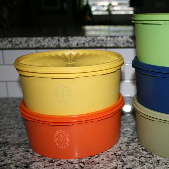 Tupperware Canister Set - Multi Color - Picture 3 of 3
